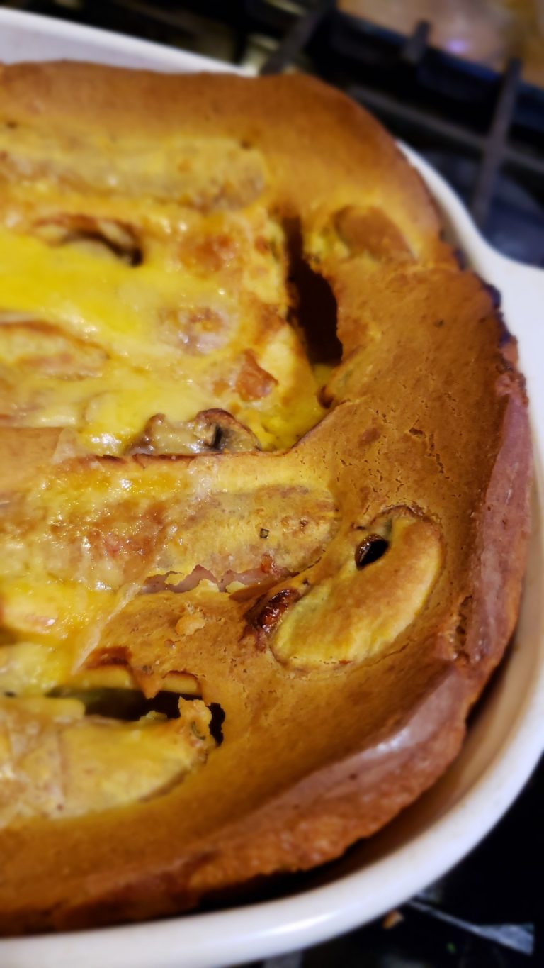 Toad in the hole for boxing day at Swash Manor.